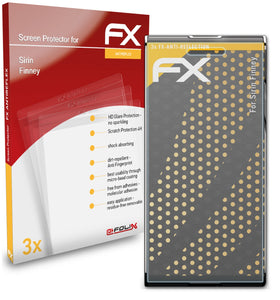 atFoliX FX-Antireflex Displayschutzfolie für Sirin Finney