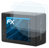 atFoliX Schutzfolie kompatibel mit SJCAM (QUMOX) SJ5000X Elite, ultraklare FX Folie (3er Set)