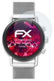 Glasfolie atFoliX kompatibel mit Skagen Falster 2, 9H Hybrid-Glass FX