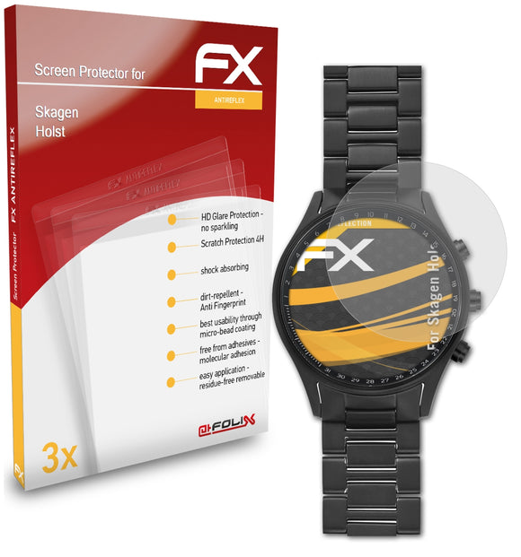 atFoliX FX-Antireflex Displayschutzfolie für Skagen Holst