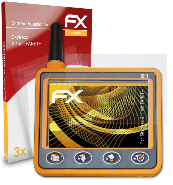 atFoliX FX-Antireflex Displayschutzfolie für Skytraxx 2.1 mit FANET+