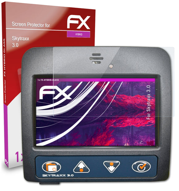 atFoliX FX-Hybrid-Glass Panzerglasfolie für Skytraxx 3.0