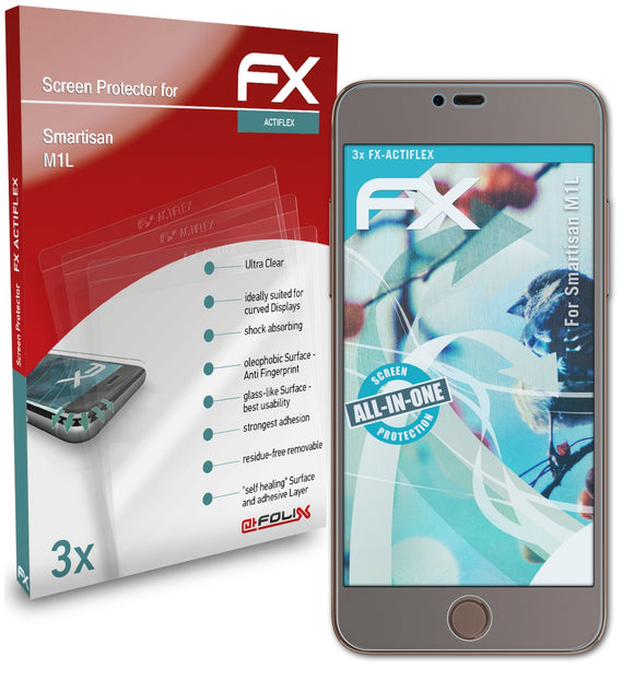 atFoliX FX-ActiFleX Displayschutzfolie für Smartisan M1L