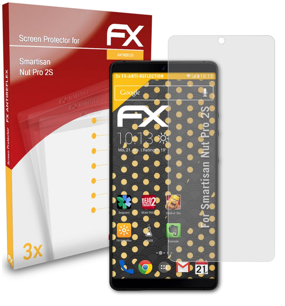 atFoliX FX-Antireflex Displayschutzfolie für Smartisan Nut Pro 2S