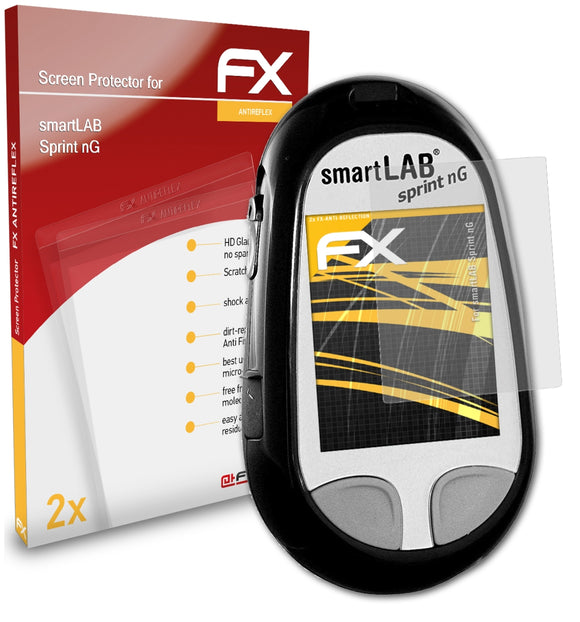 atFoliX FX-Antireflex Displayschutzfolie für smartLAB Sprint nG