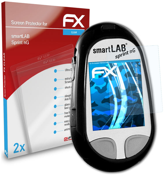 atFoliX FX-Clear Schutzfolie für smartLAB Sprint nG