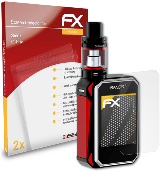 atFoliX FX-Antireflex Displayschutzfolie für Smok G-Priv