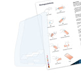 Lieferumfang von Smok Mag Kit (Left Handed) Basics-Clear Displayschutzfolie, Montage Zubehör inklusive