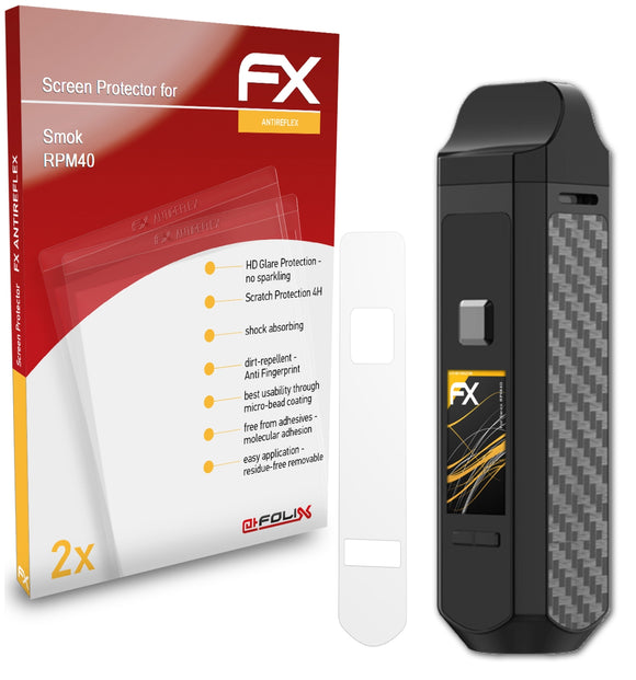 atFoliX FX-Antireflex Displayschutzfolie für Smok RPM40