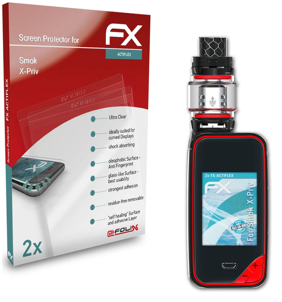 atFoliX FX-ActiFleX Displayschutzfolie für Smok X-Priv