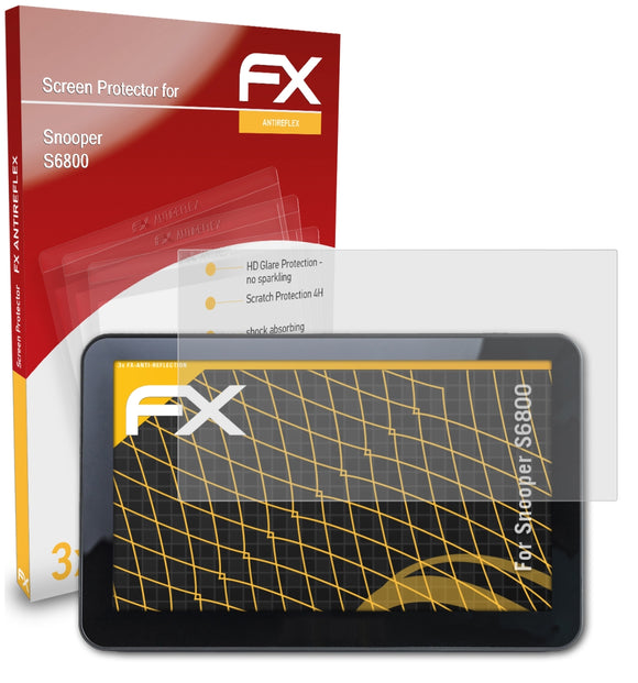 atFoliX FX-Antireflex Displayschutzfolie für Snooper S6800