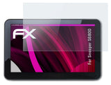 Glasfolie atFoliX kompatibel mit Snooper S6800, 9H Hybrid-Glass FX