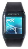 Schutzfolie atFoliX passend für Soehnle Fitness-Tracker Fit Connect 300 HR, ultraklare und flexible FX (3X)