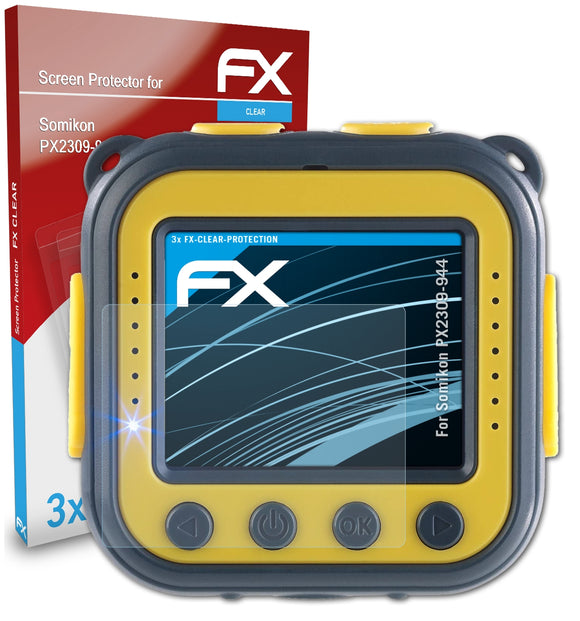 atFoliX FX-Clear Schutzfolie für Somikon PX2309-944