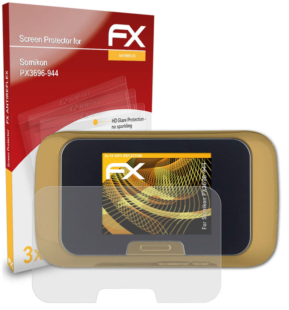 atFoliX FX-Antireflex Displayschutzfolie für Somikon PX3696-944