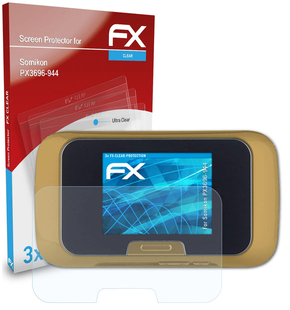 atFoliX FX-Clear Schutzfolie für Somikon PX3696-944