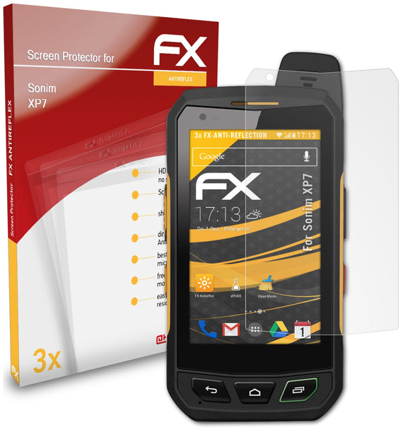 atFoliX FX-Antireflex Displayschutzfolie für Sonim XP7