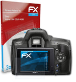 atFoliX FX-Clear Schutzfolie für Sony Alpha a390 (DSLR-A390)