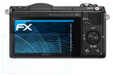 Schutzfolie atFoliX kompatibel mit Sony Alpha a5000 ILCE-5000, ultraklare FX (3X)