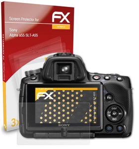 atFoliX FX-Antireflex Displayschutzfolie für Sony Alpha a55 (SLT-A55)