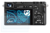 Schutzfolie Bruni kompatibel mit Sony Alpha a6000 ILCE-6000, glasklare (2X)