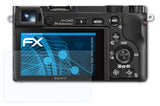 Schutzfolie atFoliX kompatibel mit Sony Alpha a6000 ILCE-6000, ultraklare FX (3X)
