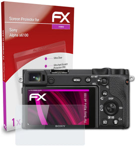 atFoliX FX-Hybrid-Glass Panzerglasfolie für Sony Alpha a6100