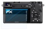 Schutzfolie atFoliX kompatibel mit Sony Alpha a6500, ultraklare FX (3X)