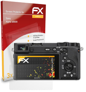 atFoliX FX-Antireflex Displayschutzfolie für Sony Alpha a6600