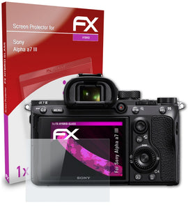 atFoliX FX-Hybrid-Glass Panzerglasfolie für Sony Alpha a7 III