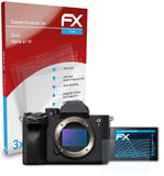 atFoliX FX-Clear Schutzfolie für Sony Alpha a7 IV