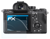Schutzfolie atFoliX kompatibel mit Sony Alpha a7R II / a7S II, ultraklare FX (3X)