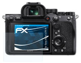 Schutzfolie atFoliX kompatibel mit Sony Alpha a7R IV, ultraklare FX (3X)