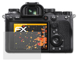 Panzerfolie atFoliX kompatibel mit Sony Alpha a9 II, entspiegelnde und stoßdämpfende FX (3X)