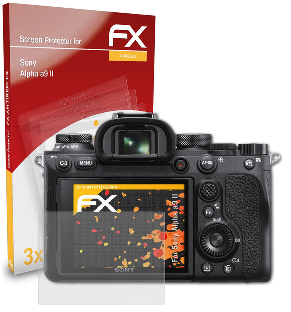 atFoliX FX-Antireflex Displayschutzfolie für Sony Alpha a9 II