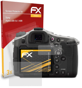 atFoliX FX-Antireflex Displayschutzfolie für Sony Alpha a99 (SLT-A99)