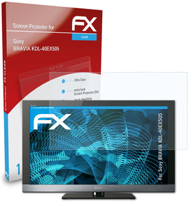 atFoliX FX-Clear Schutzfolie für Sony BRAVIA KDL-40EX505