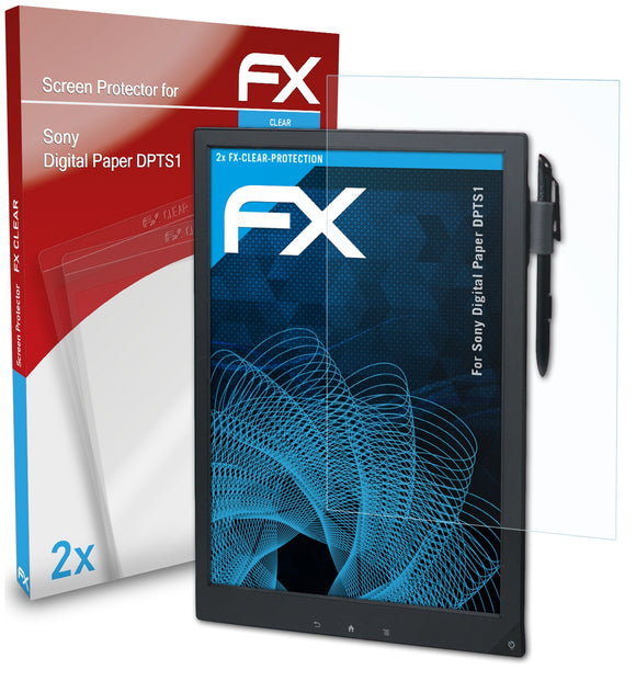 atFoliX FX-Clear Schutzfolie für Sony Digital Paper (DPTS1)
