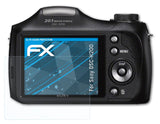 Schutzfolie atFoliX kompatibel mit Sony DSC-H200, ultraklare FX (3X)