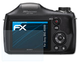 Schutzfolie atFoliX kompatibel mit Sony DSC-H300, ultraklare FX (3X)