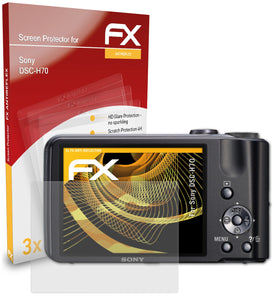 atFoliX FX-Antireflex Displayschutzfolie für Sony DSC-H70