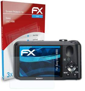 atFoliX FX-Clear Schutzfolie für Sony DSC-H90