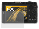 Panzerfolie atFoliX kompatibel mit Sony DSC-HX60, entspiegelnde und stoßdämpfende FX (3X)