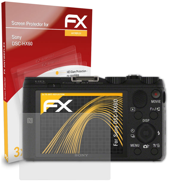 atFoliX FX-Antireflex Displayschutzfolie für Sony DSC-HX60