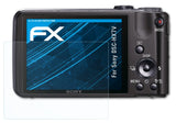 Schutzfolie atFoliX kompatibel mit Sony DSC-HX7V, ultraklare FX (3X)