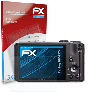 atFoliX FX-Clear Schutzfolie für Sony DSC-HX7V