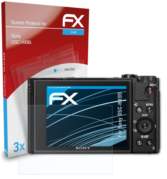 atFoliX FX-Clear Schutzfolie für Sony DSC-HX95