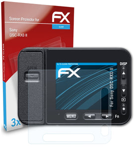 atFoliX FX-Clear Schutzfolie für Sony DSC-RX0 II