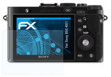 Schutzfolie atFoliX kompatibel mit Sony DSC-RX1, ultraklare FX (3X)