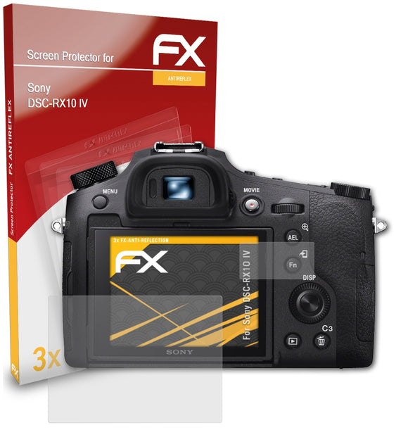 atFoliX FX-Antireflex Displayschutzfolie für Sony DSC-RX10 IV